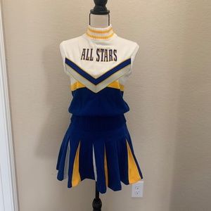 Authentic Knit Cheer Leader Costume Size 11/12
